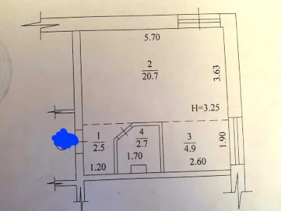 Apartment. Kharkiv, Krychevsky St.