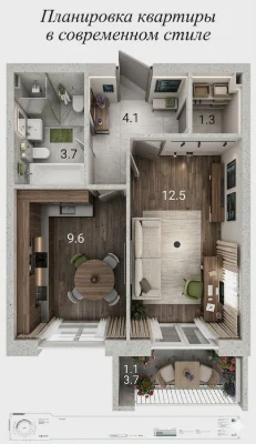 BEST PRICE! $29,000 "Space on Tulskaya". NO EXTRA CHARGES