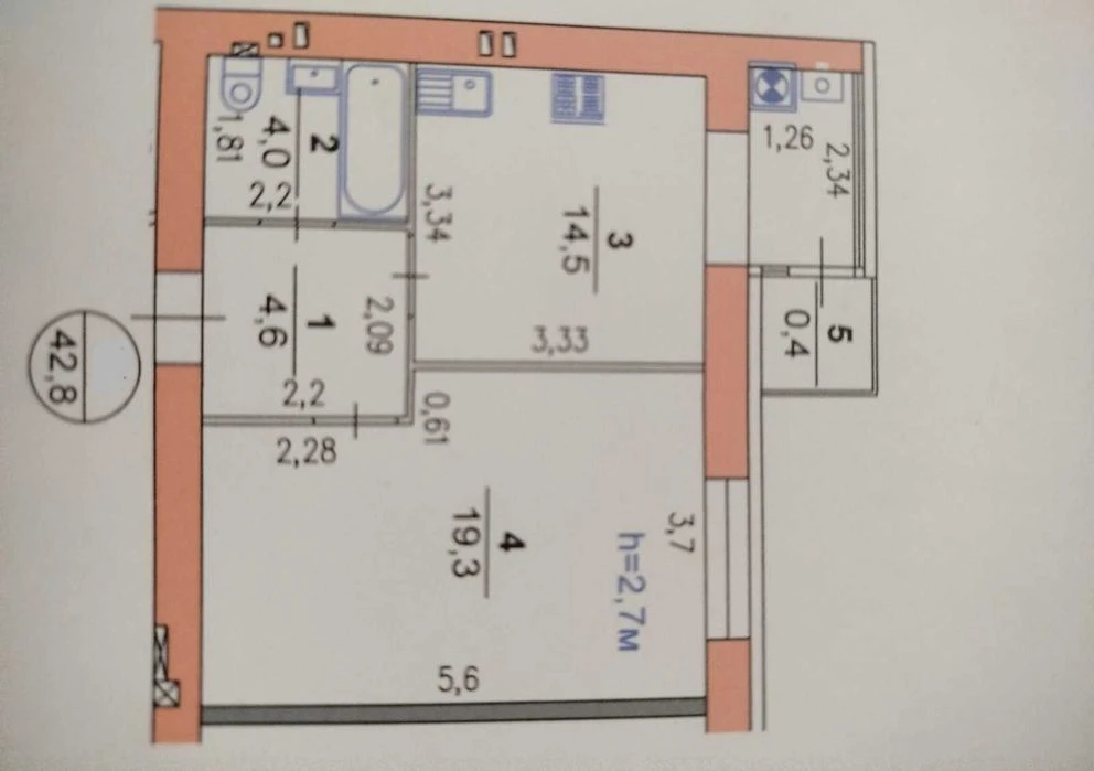 ID-44675 Продаж 1к квартири на Озерній