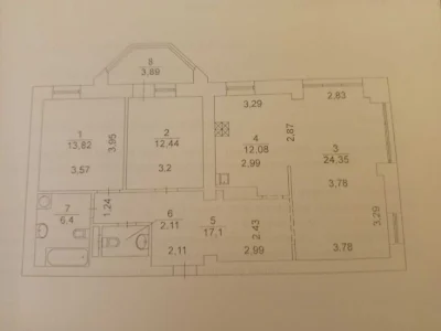 Оренда 3 кімнатної квартири вул. Макіївська, 10-Б