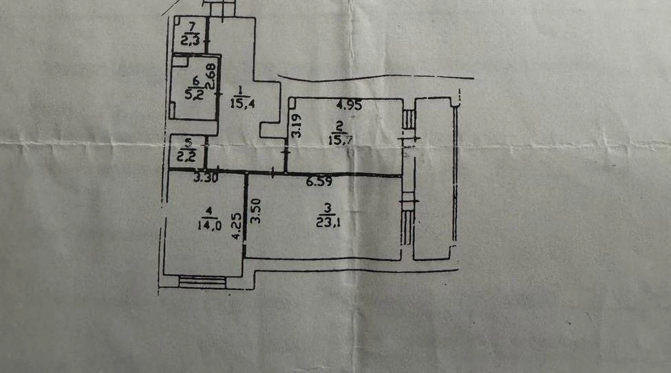 Здається в оренду 2-кімнатна квартира, вул. Бориспільська, 2