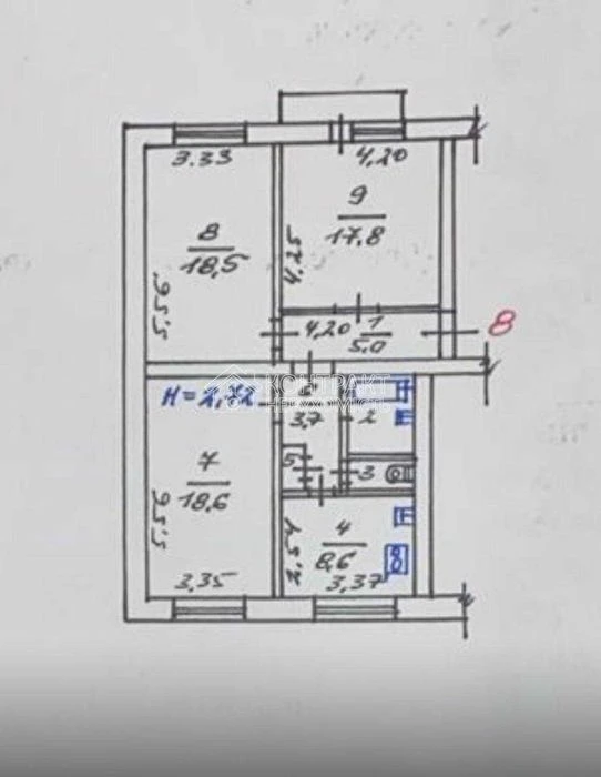3-bedroom apartment for sale, Bot Garden
