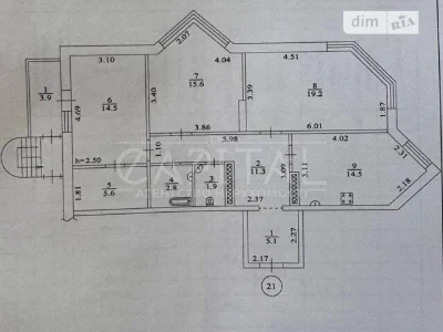Sale of 3-room apartment 94 sq. m on Kharkivske highway 152 • ID 3470