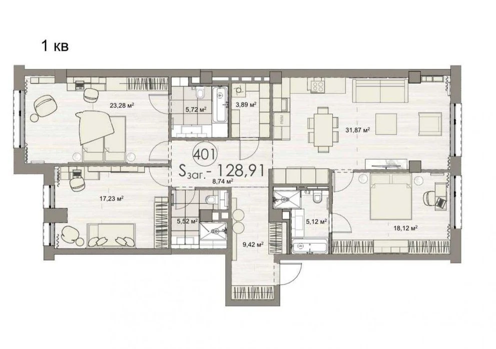 Аренда квартиры, ул. Антоновича, Печерськ, Atlantic Residenc