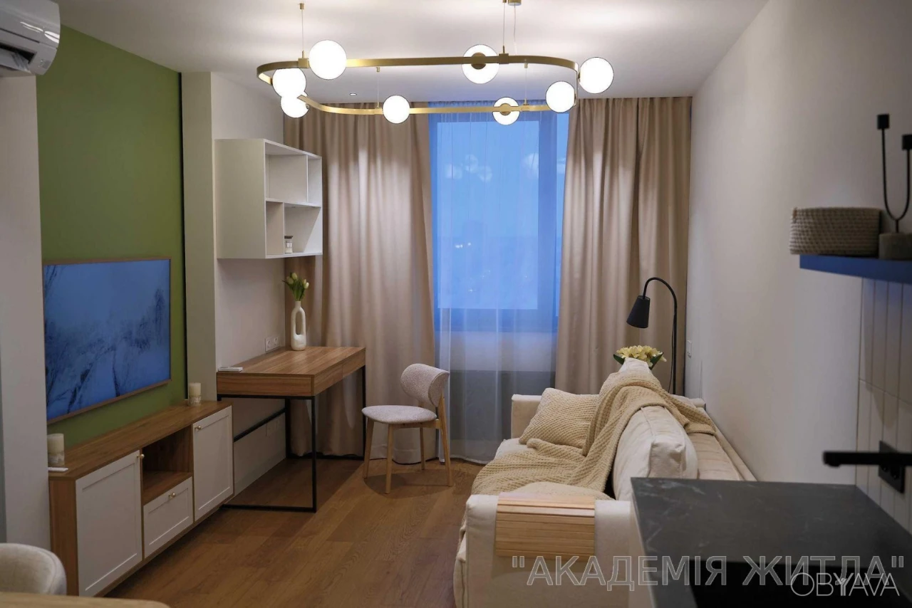 1-комнатная квартира, 44.8 м.кв.