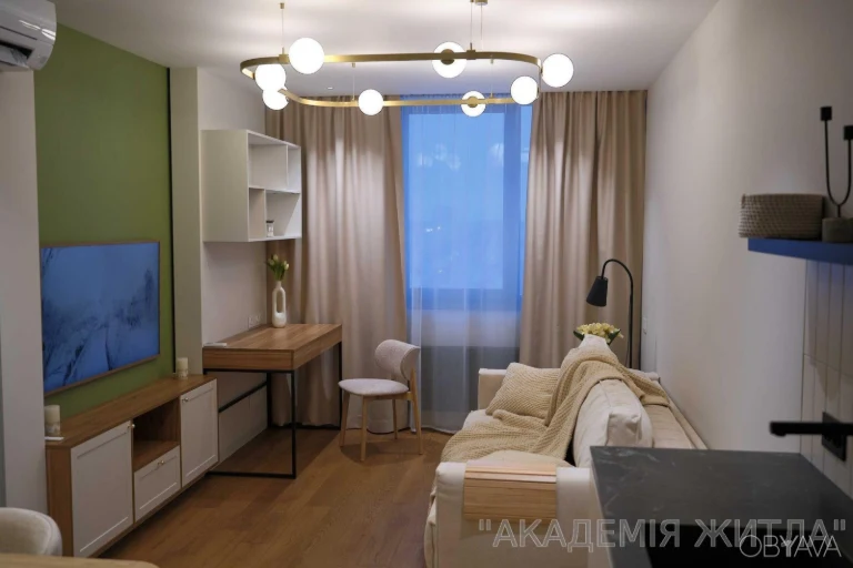 1-комнатная квартира, 44.8 м.кв.