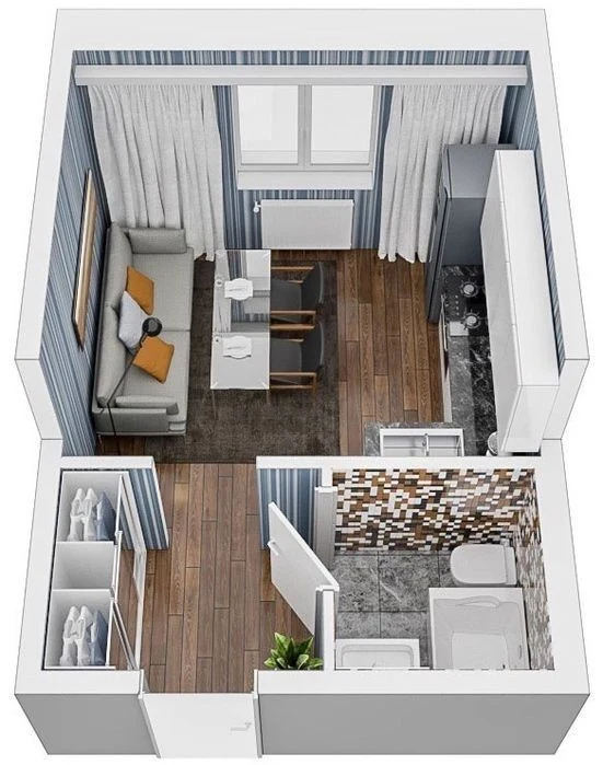 Cozy apartment in Kyiv, for 13,400 USD