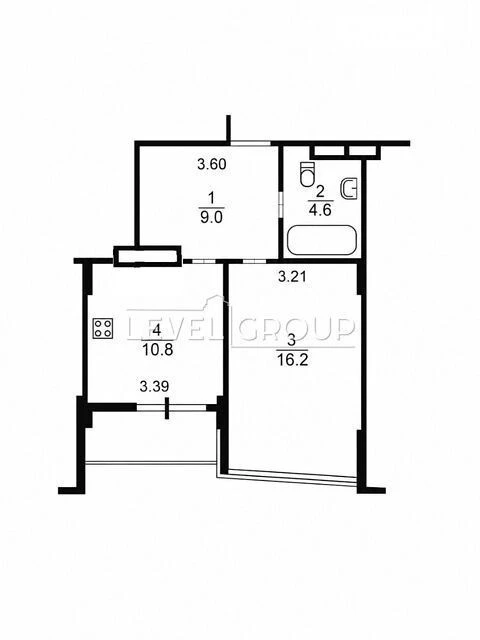 Sale of 1-room apartment 42.5 sq. m. on Vyshgorodska Street • ID 3465