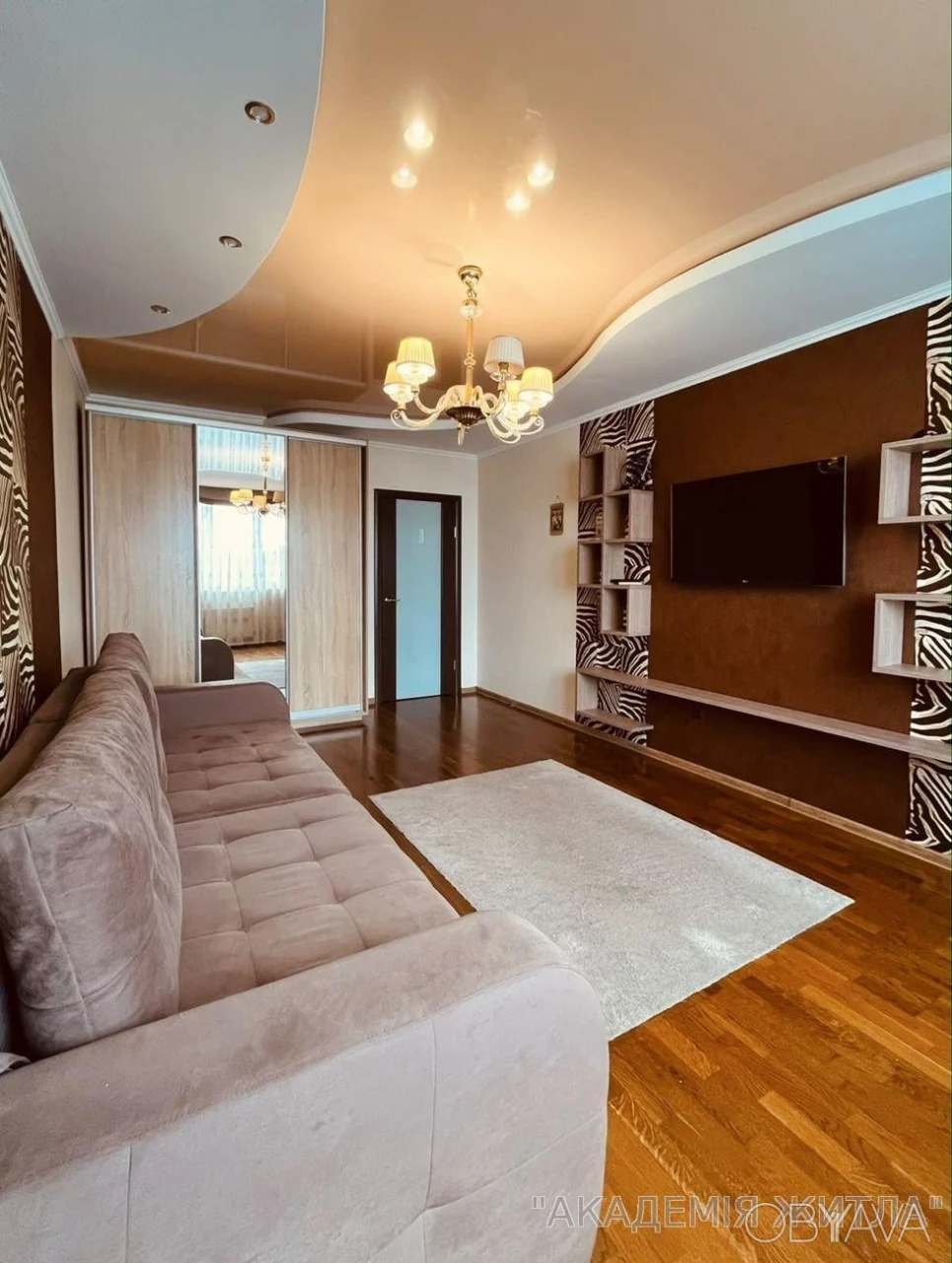 1-комнатная квартира, 54 м.кв.