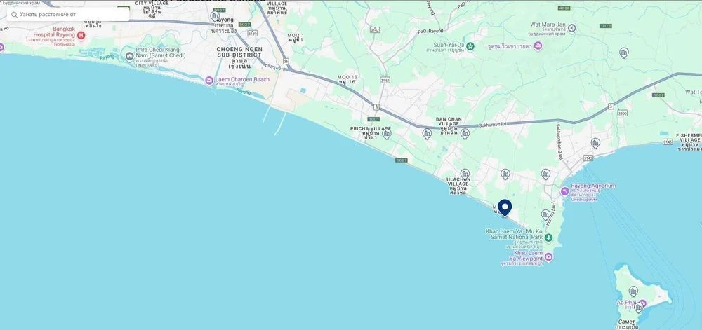 Оренда однокімнатної квартири в Тайланді на березі Сіамської