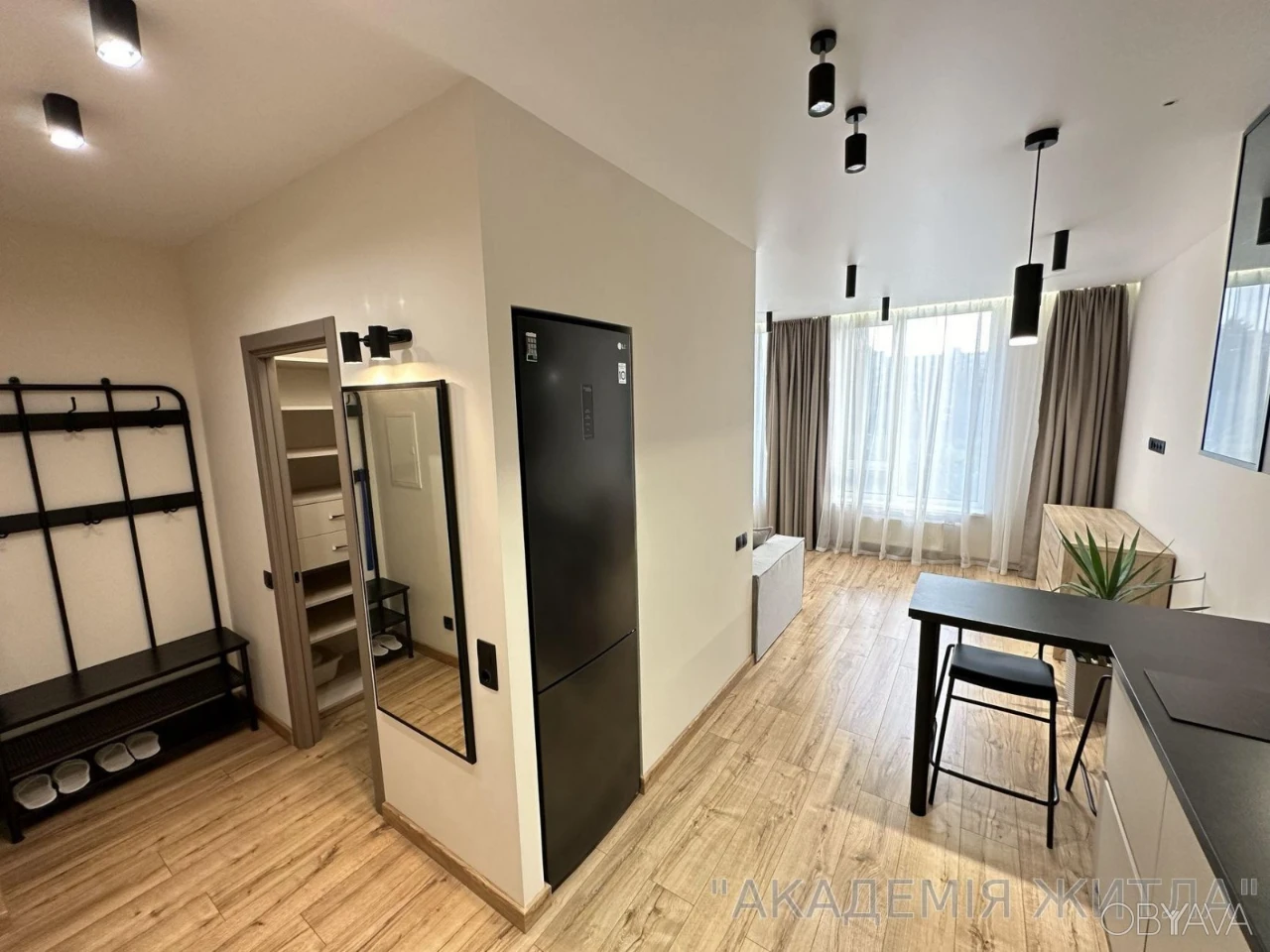 1-комнатная квартира, 33.3 м.кв.