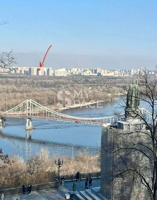 3к 99м видова на Дніпро в ЖК Русанівська Гавань Микільсько С