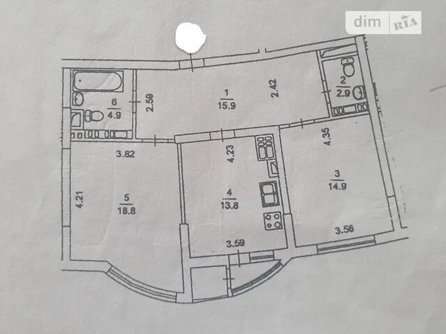 Довготривала оренда 2к квартири на наб. Дніпровська 25 • ID