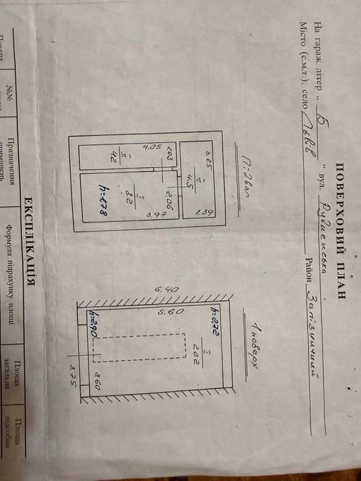 Продається цегляний гараж по вулиці Рудненська