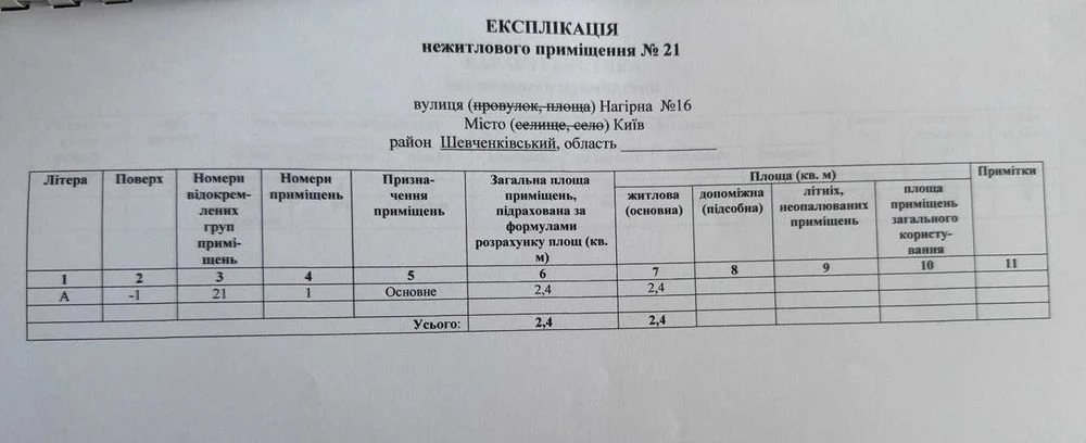 Комора кладова Хенесі хаус ЖК Henesi House Київ вул.Нагірна