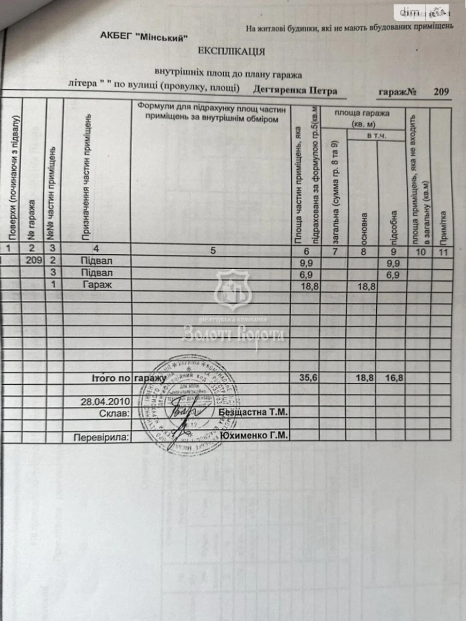 Продаж Окремий гараж Оболонський