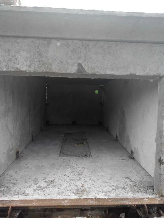 Гараж ЖБИ 3.5-6.6-2.8 метра сварной