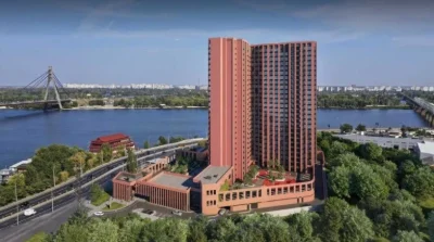 Паркинг . Dock 32 , Оболонь , р-н Рыбальский остров.