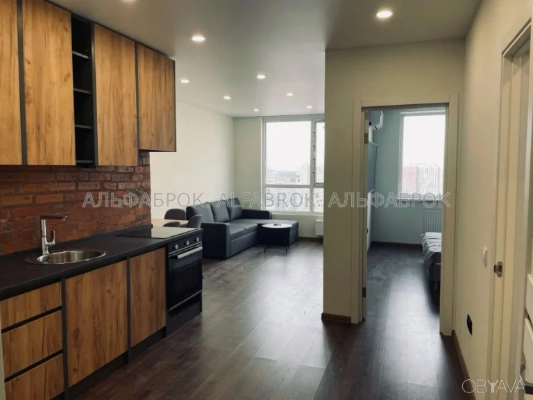 1-room apartment, 42 sq.m.