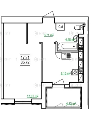 Apartment for sale Kholodna Hora