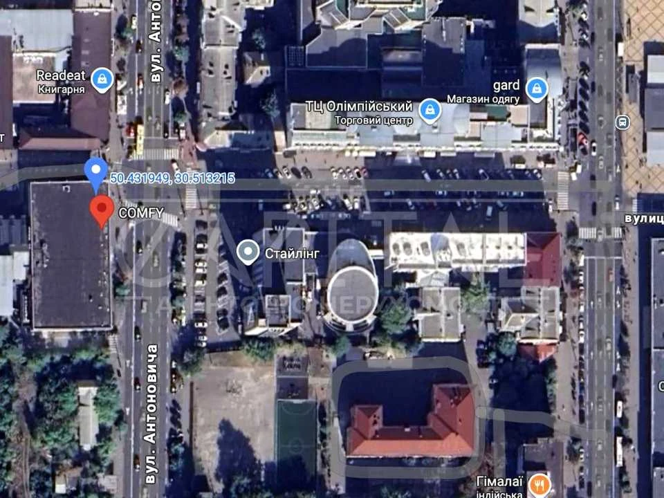 Будинок. Київ, Антоновича вул. (Горького)
