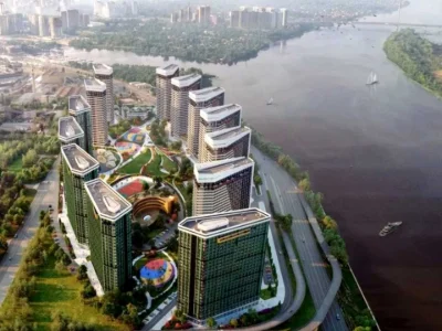 Будинок. Київ, Дніпровська набережна вул.