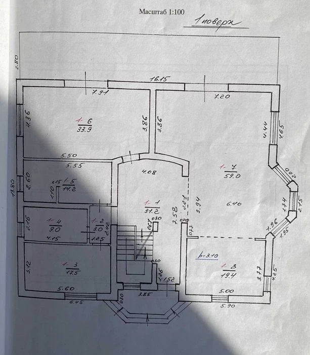 Продам будинок 608 м.кв, 12сот. паркова зона вул. Любінська