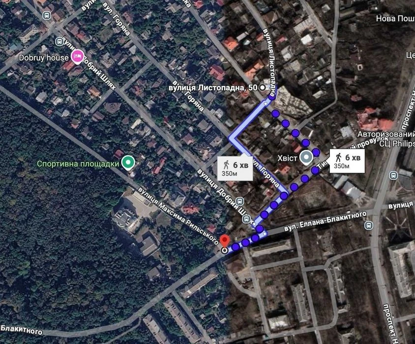 Новий будинок 125 м² біля м. Голосієво, поблизу лісу - власн
