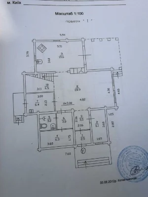 Продаж будинку з клеєного бруса | Київ, Осокорки | 1,7 км до