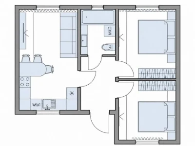 Продам новий будинок 50 м² з ремонтом і власним подвір'ям, К
