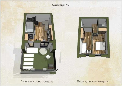 Продаж таунаусу квартири 62м2 звласним двориком, паркомісцем
