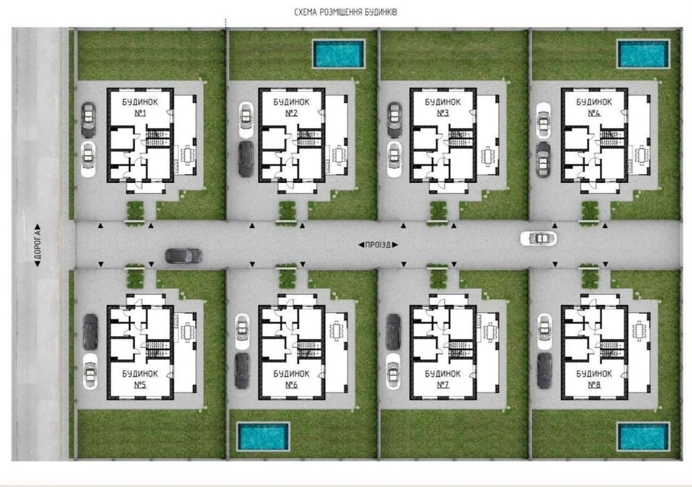 ПРОДАЖ преміального будинку в КИЄВІ - 180 м² з двома терасам