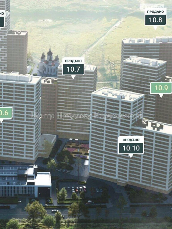 Продається 1-кімн. квартира, 16/25 пов, 43. 52 м², ЖК Варшав