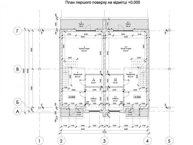 Продаж 2 поверхового дуплекса з ділянкою на 3 сотки, 140 кв.