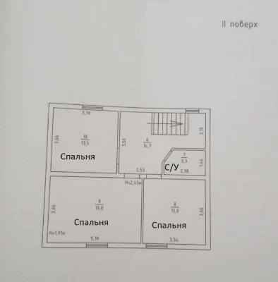 Шпитьки село. Будинок 155 кв. м. Ділянка 8 сот. Житомирська
