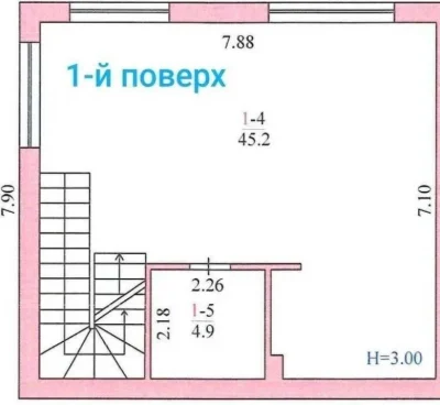Новий будинок 171 м² біля м. Голосієво, поблизу лісу- власне