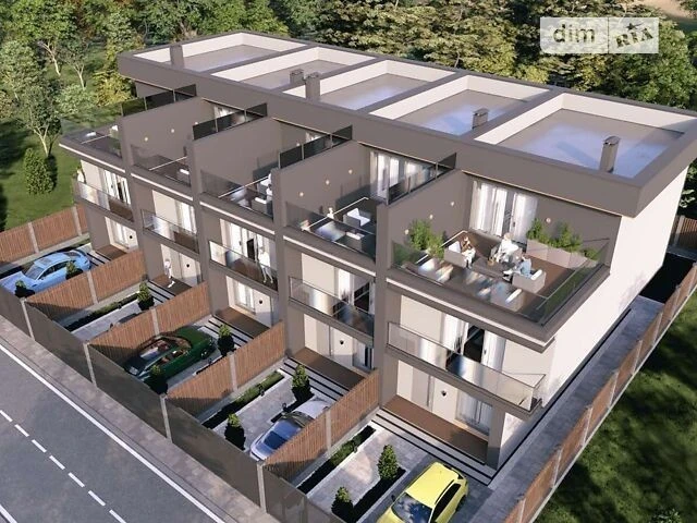 Продаж 3 поверхового таунхауса з ділянкою на 1.5 сотки, 135