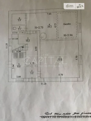 Продаж 3 поверхового будинку з гаражем і ділянкою на 4 сотки