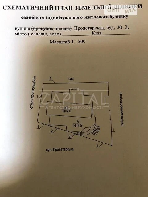 Продаж 5 поверхового будинку з мансардою і ділянкою на 6.5 с