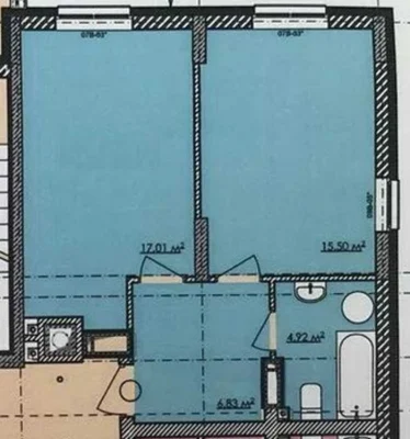 Продаж 1-к. квартири 45/25/20м² ЖК Lazur Sky вул.Зелена 5500