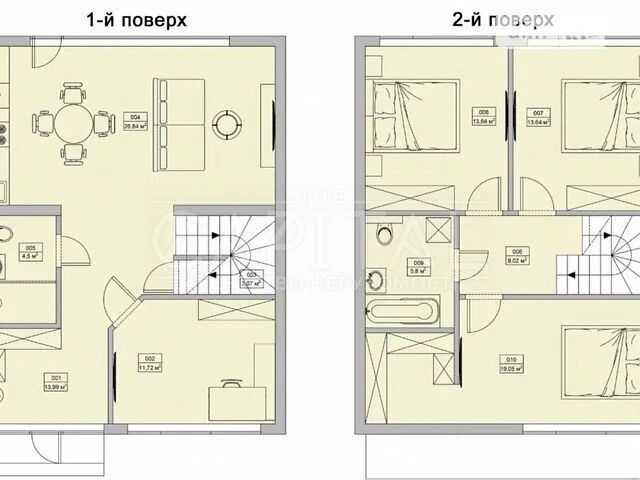 Продаж 2 поверхового будинку з ділянкою на 2 сотки, 120 кв.