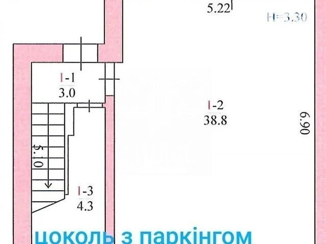 Продаж 3 поверхового таунхауса з ділянкою на 1 сотку, 198.8