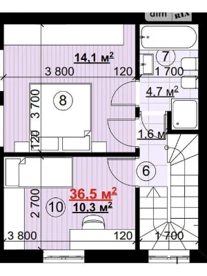 Продаж частини будинку на вул. Смерекова, 3 кімнати • ID 316