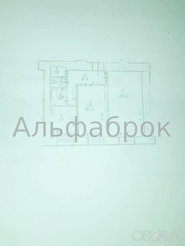2-room apartment, 55 sq.m.