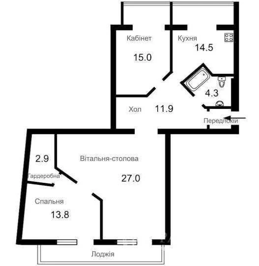 VIP apartment for sale, Velyka Zhytomyrska Peyzazhna Alley, center K