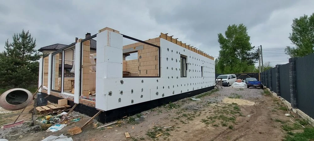 Будинок 180 м.кв з керамоблоку на 12 сотках від забудовника