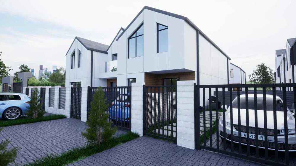 Продаж таунаусу квартири 62м2 звласним двориком, паркомісцем