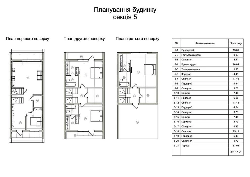 Продаж Таунхаус 800 метрів метро Славутич, тераса на даху на