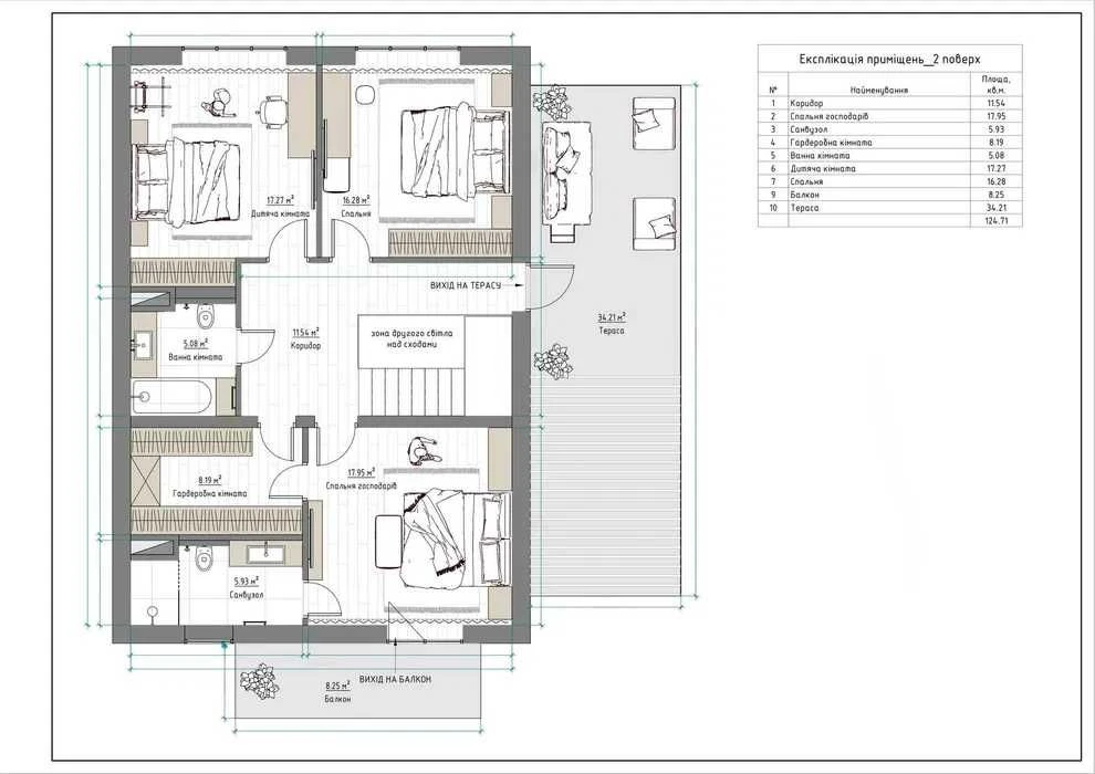 Продаж 5-к будинку 240 м2 КМ «Forest Lake Villas», ул. М.Чал