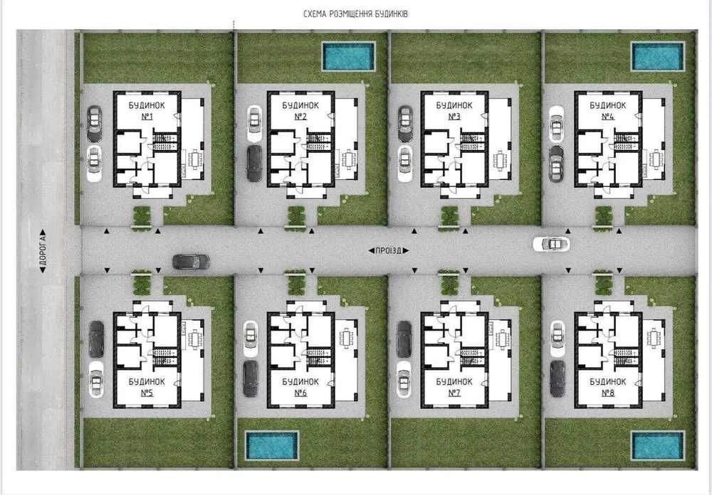 Продаж 5-к будинку 240 м2 КМ «Forest Lake Villas», ул. М.Чал